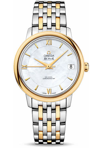 omega-de-ville-prestige-co-axial-watch-32-7-mm-steel-and-yellow-gold-case-mother-of-pearl-dial-424-20-33-20-05-001
