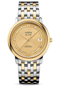 omega-de-ville-prestige-co-axial-watch-36-8-mm-steel-case-yellow-gold-bezel-champagne-diamond-dial-steel-and-yellow-gold-bracelet-424-20-37-20-58-002