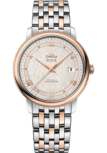 omega-de-ville-prestige-co-axial-watch-39-5-mm-steel-and-red-gold-case-ivory-silvery-dial-424-20-40-20-02-003
