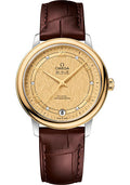 omega-de-ville-prestige-co-axial-watch-32-7-mm-steel-and-yellow-gold-case-champagne-dial-brown-leather-strap-424-23-33-20-58-001