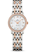 omega-de-ville-prestige-quartz-watch-24-4-mm-steel-and-red-gold-case-diamond-set-red-gold-bezel-mother-of-pearl-diamond-dial-two-tone-steel-and-red-gold-bracelet-424-25-24-60-55-002