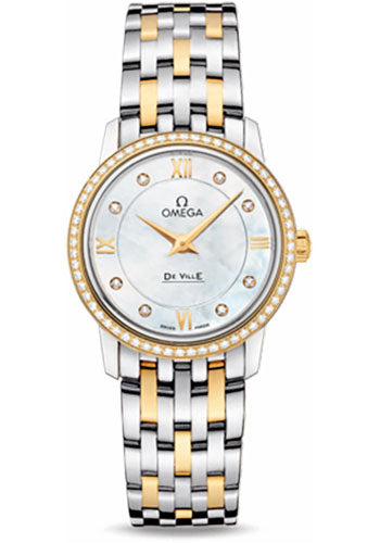 omega-de-ville-prestige-quartz-watch-27-4-mm-steel-and-yellow-gold-case-diamond-bezel-mother-of-pearl-diamond-dial-424-25-27-60-55-001