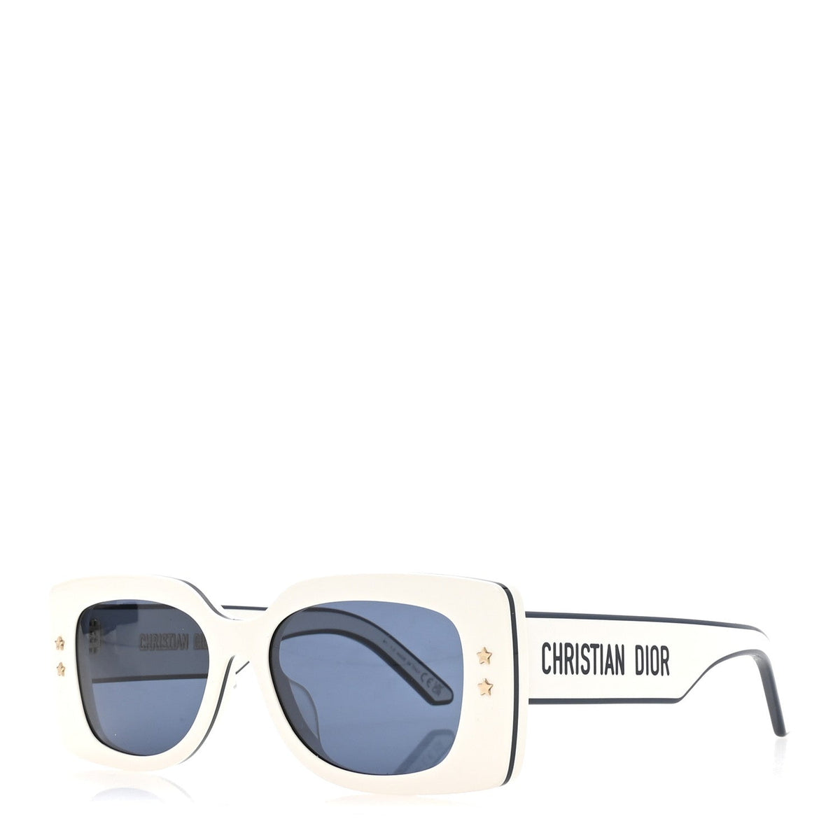 Dior Square Sunglasses — White – Diorpacific S1U Blue
