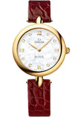 omega-de-ville-prestige-quartz-dewdrop-watch-27-4-mm-yellow-gold-case-mother-of-pearl-dial-red-leather-strap-424-53-27-60-55-001