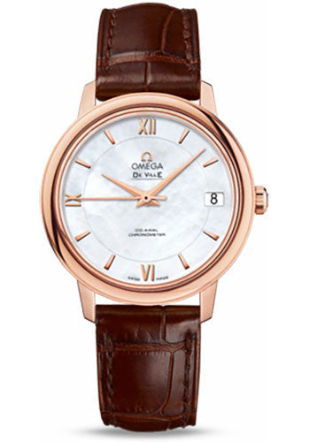 omega-de-ville-prestige-co-axial-watch-32-7-mm-red-gold-case-mother-of-pearl-dial-brown-leather-strap-424-53-33-20-05-001