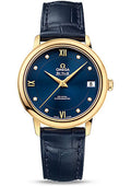 omega-de-ville-prestige-co-axial-watch-32-7-mm-18k-yellow-gold-case-blue-diamond-dial-blue-leather-strap-424-53-33-20-53-002