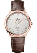 omega-de-ville-prestige-co-axial-25th-anniversary-prestige-39-5-mm-sedna-gold-case-silver-dial-brown-leather-strap-424-53-40-20-99-001