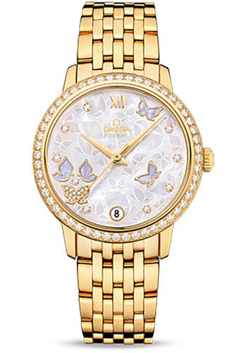 omega-de-ville-prestige-co-axial-watch-36-8-mm-yellow-gold-case-diamond-bezel-mother-of-pearl-diamond-dial-424-55-33-20-55-005