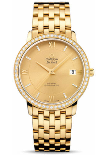 omega-de-ville-prestige-co-axial-watch-36-8-mm-yellow-gold-case-diamond-bezel-champagne-diamond-dial-424-55-37-20-58-001
