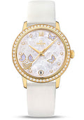 omega-de-ville-prestige-co-axial-watch-36-8-mm-yellow-gold-case-diamond-bezel-mother-of-pearl-diamond-dial-white-leather-strap-424-57-33-20-55-003