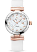 omega-de-ville-ladymatic-omega-co-axial-watch-34-mm-steel-sedna-gold-case-white-diamond-dial-white-leather-strap-425-22-34-20-55-004