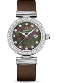 omega-de-ville-ladymatic-omega-co-axial-watch-34-mm-steel-case-diamond-bezel-black-diamond-dial-grey-leather-strap-425-37-34-20-57-004