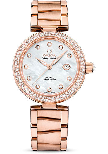 omega-de-ville-ladymatic-omega-co-axial-watch-34-mm-sedna-gold-case-diamond-bezel-white-diamond-dial-425-65-34-20-55-010