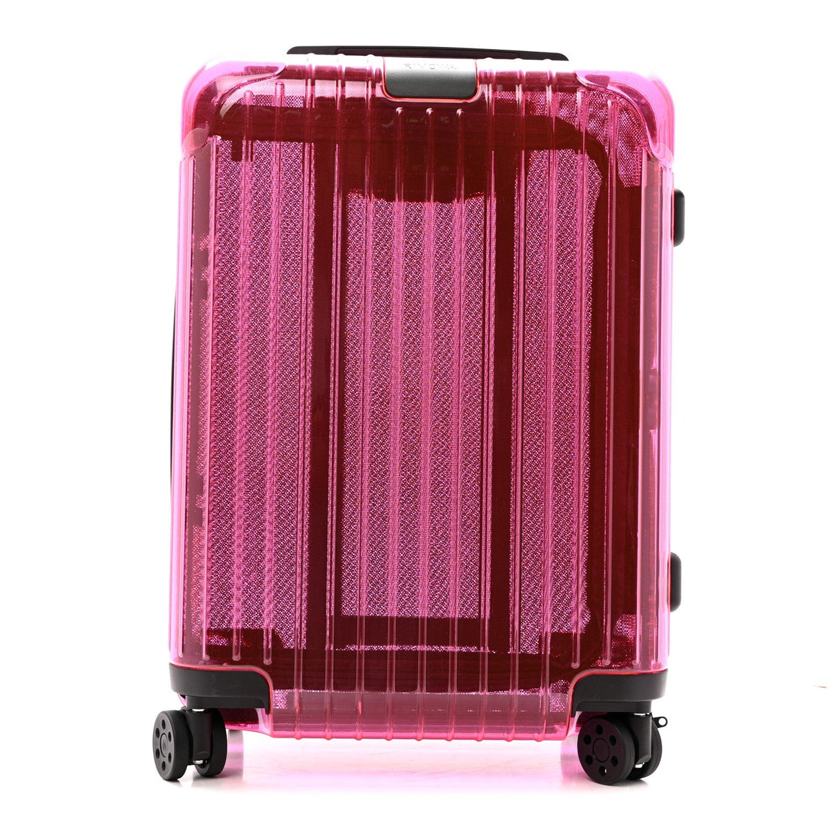 TRANSPARENT POLYCARBONATE ESSENTIAL CABIN NEON PINK