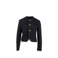 celine-size-40-chasseur-jacket-tweed-black-ghw