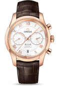 omega-de-ville-co-axial-chronograph-watch-42-mm-red-gold-case-silver-dial-brown-leather-strap-431-53-42-51-02-001