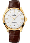 omega-de-ville-tresor-master-co-axial-watch-40-mm-yellow-gold-case-domed-silver-dial-brown-leather-strap-432-53-40-21-52-003