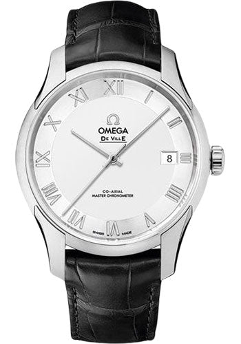 omega-de-ville-hour-vision-co-axial-master-chronometer-watch-41-mm-steel-case-two-zone-silver-dial-black-leather-strap-433-13-41-21-02-001