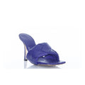 BOTTEGA VENETA LIDO MULE SANDALS BLOSSOM BLUE & PURPLE