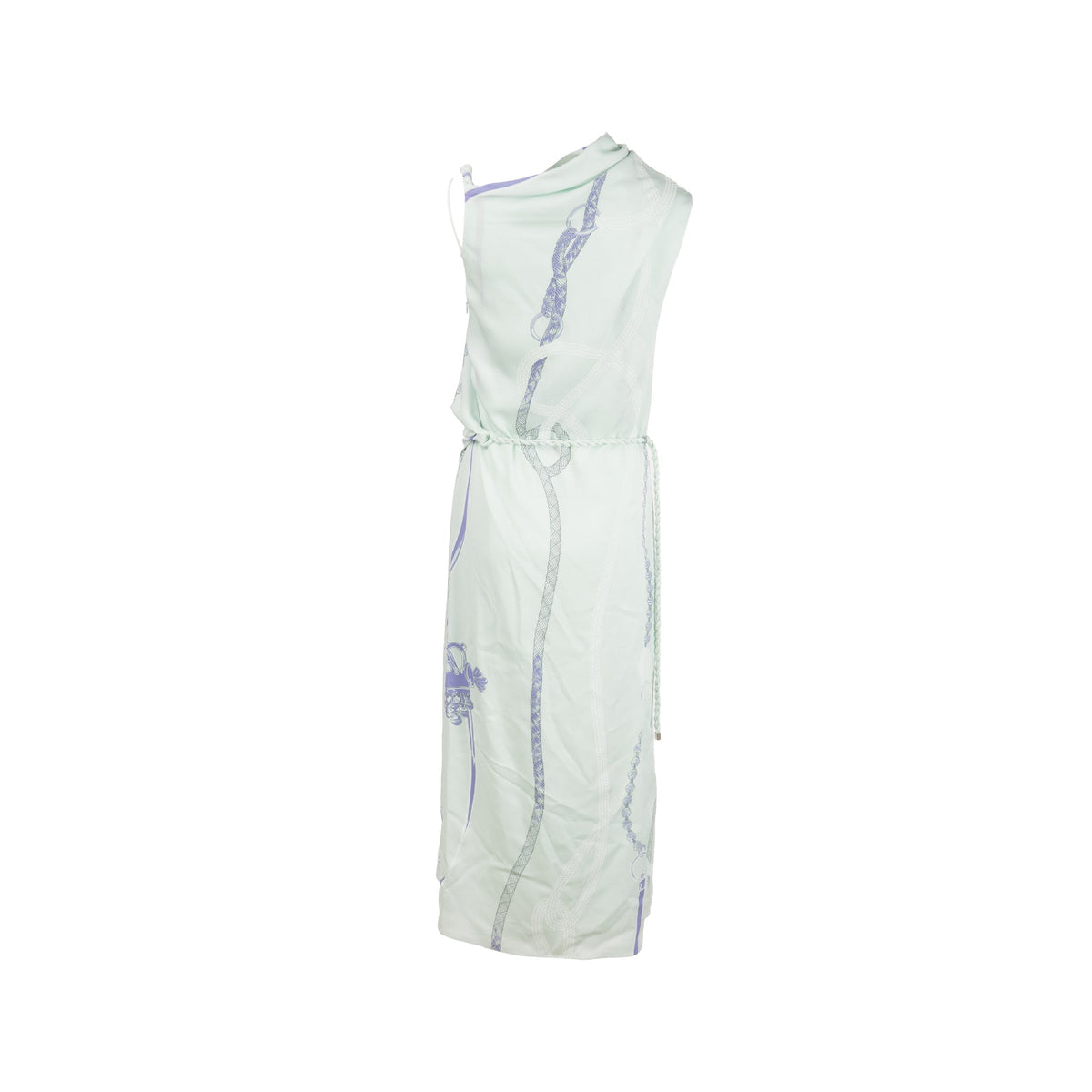 hermes-size-36-asymmetric-draped-dress-silk-vert-embrun