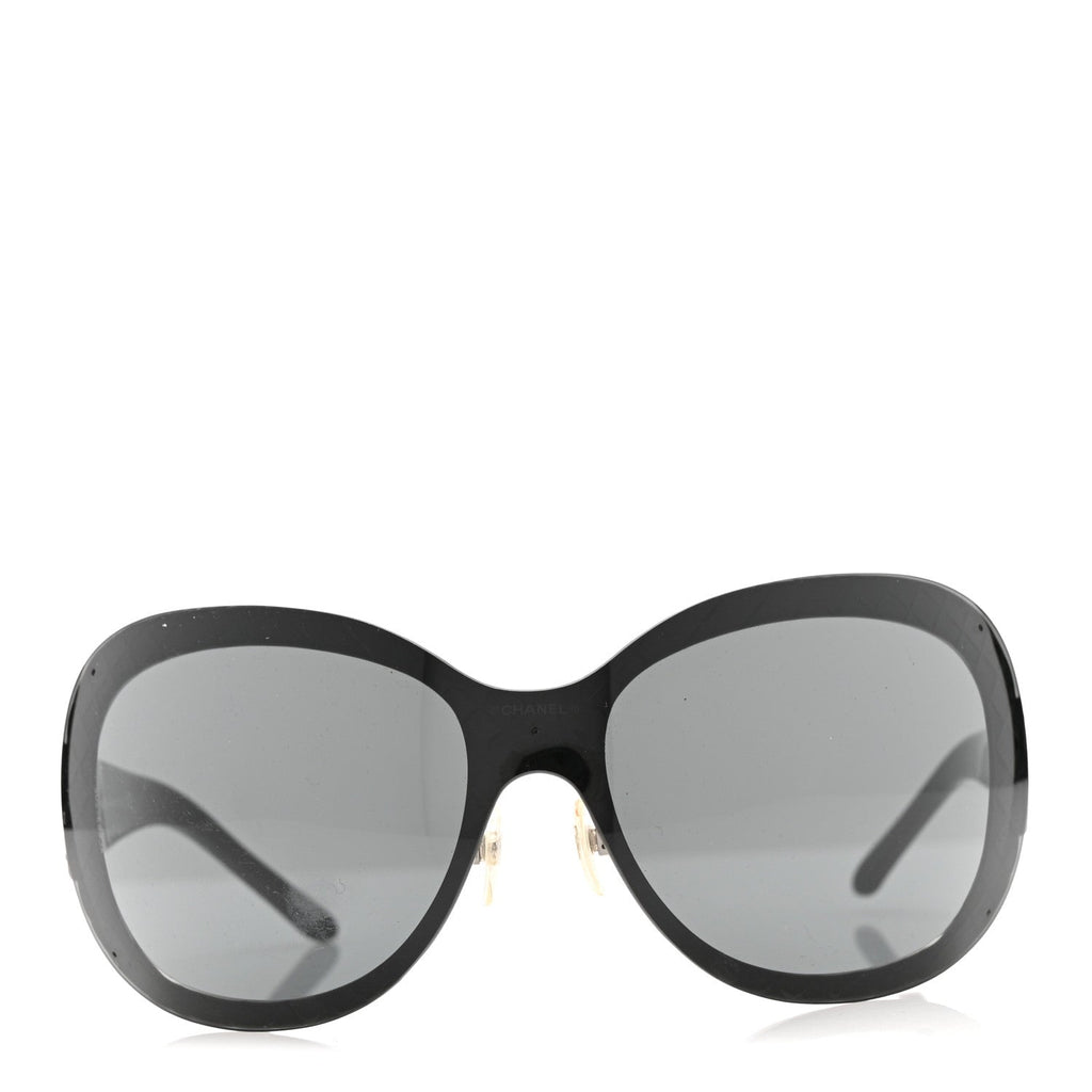 Chanel Square Sunglasses — Black – Quilted CC 4165