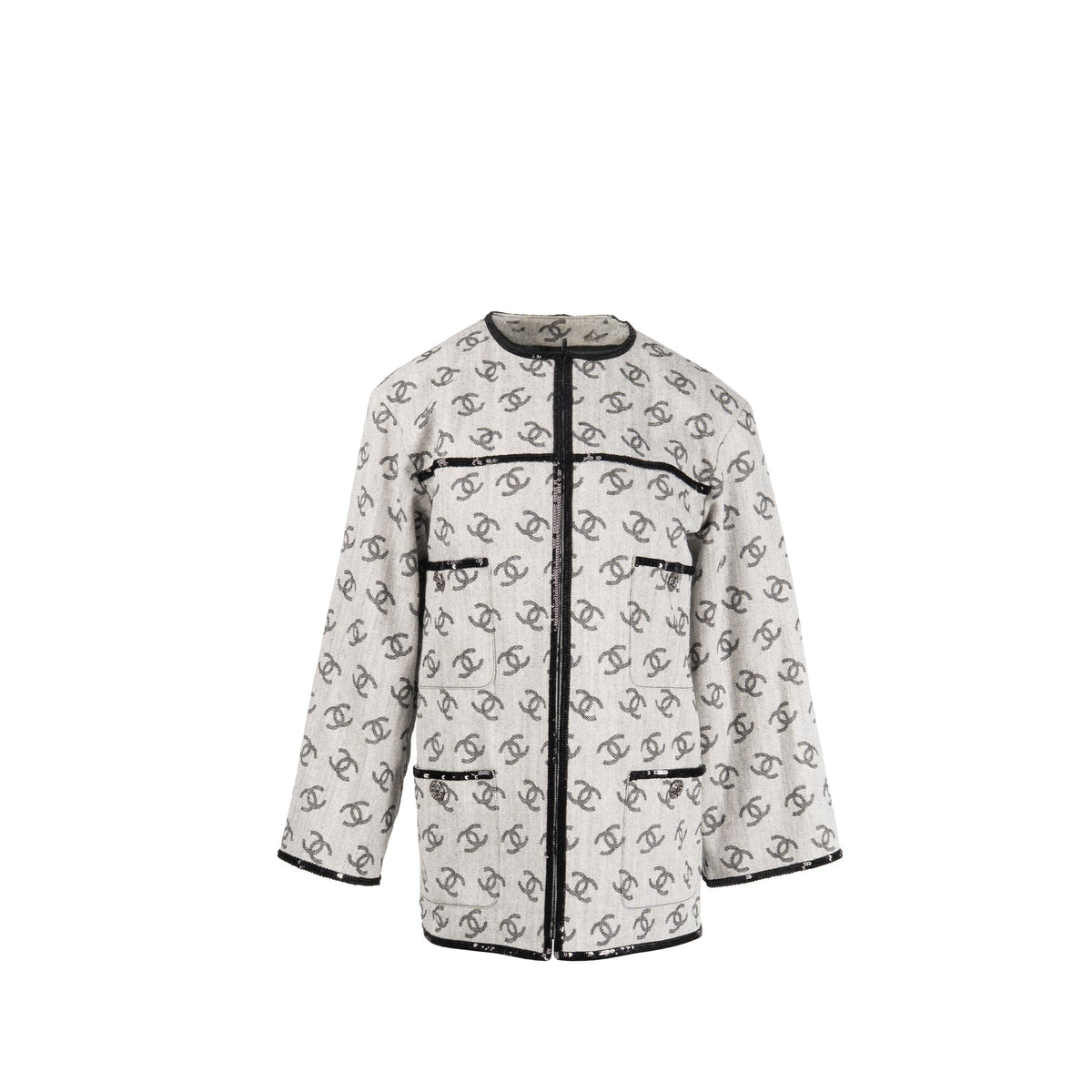 chanel-size-34-cc-denim-jacket-cotton-grey-black