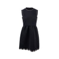 red-valentino-size-40-a-line-dress-polyester-black