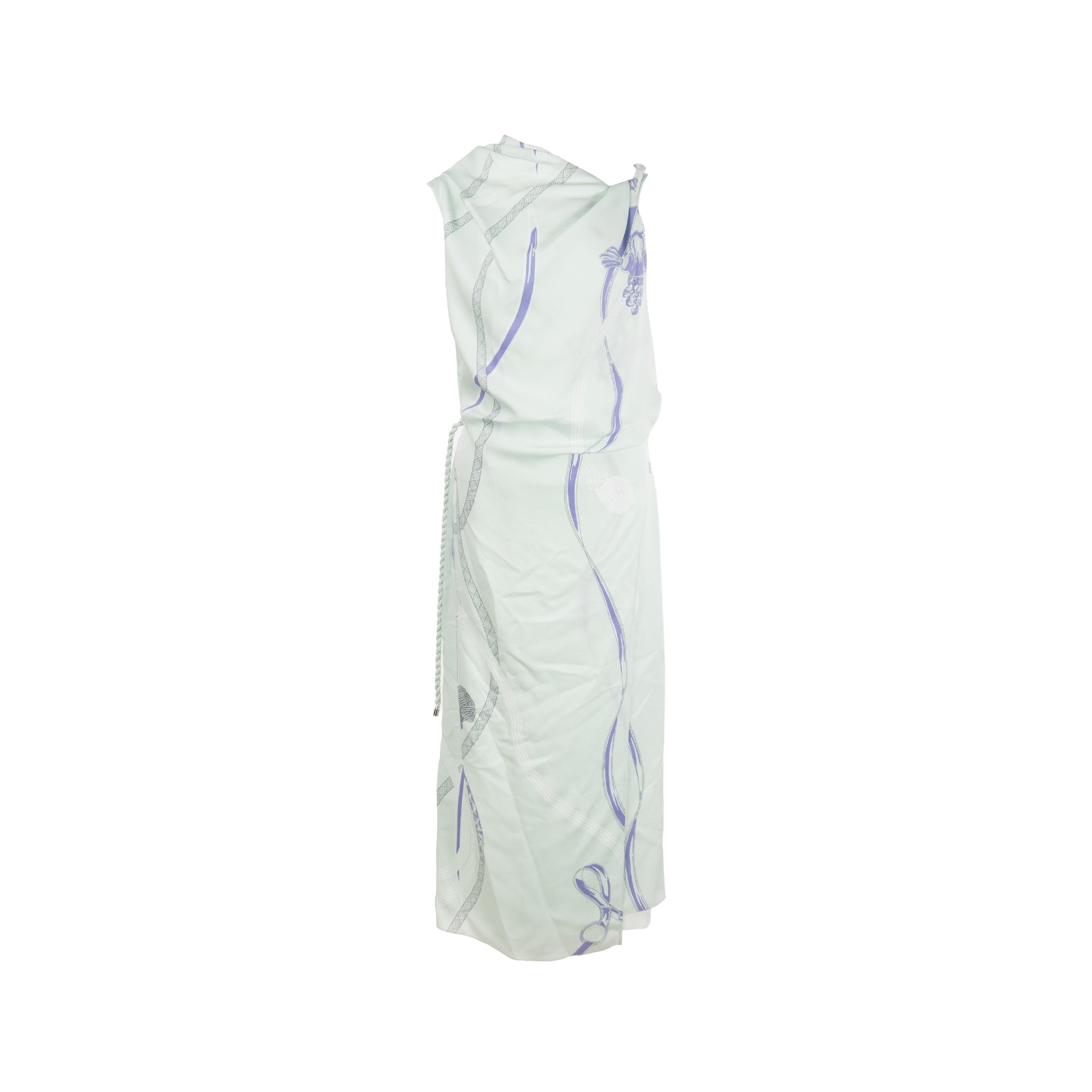 hermes-size-36-asymmetric-draped-dress-silk-vert-embrun