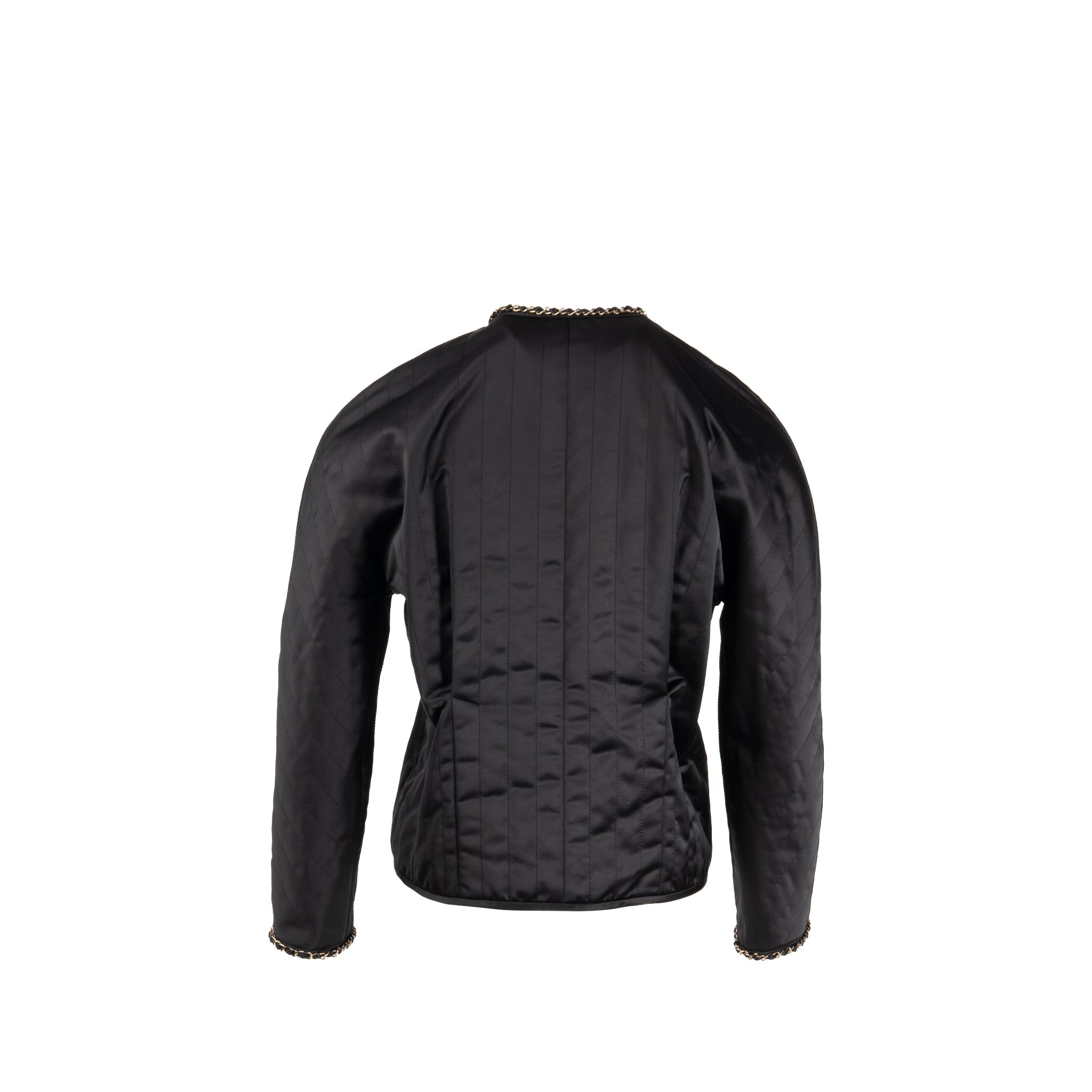 chanel-size-34-chain-detailed-jacket-polyester-black-lghw