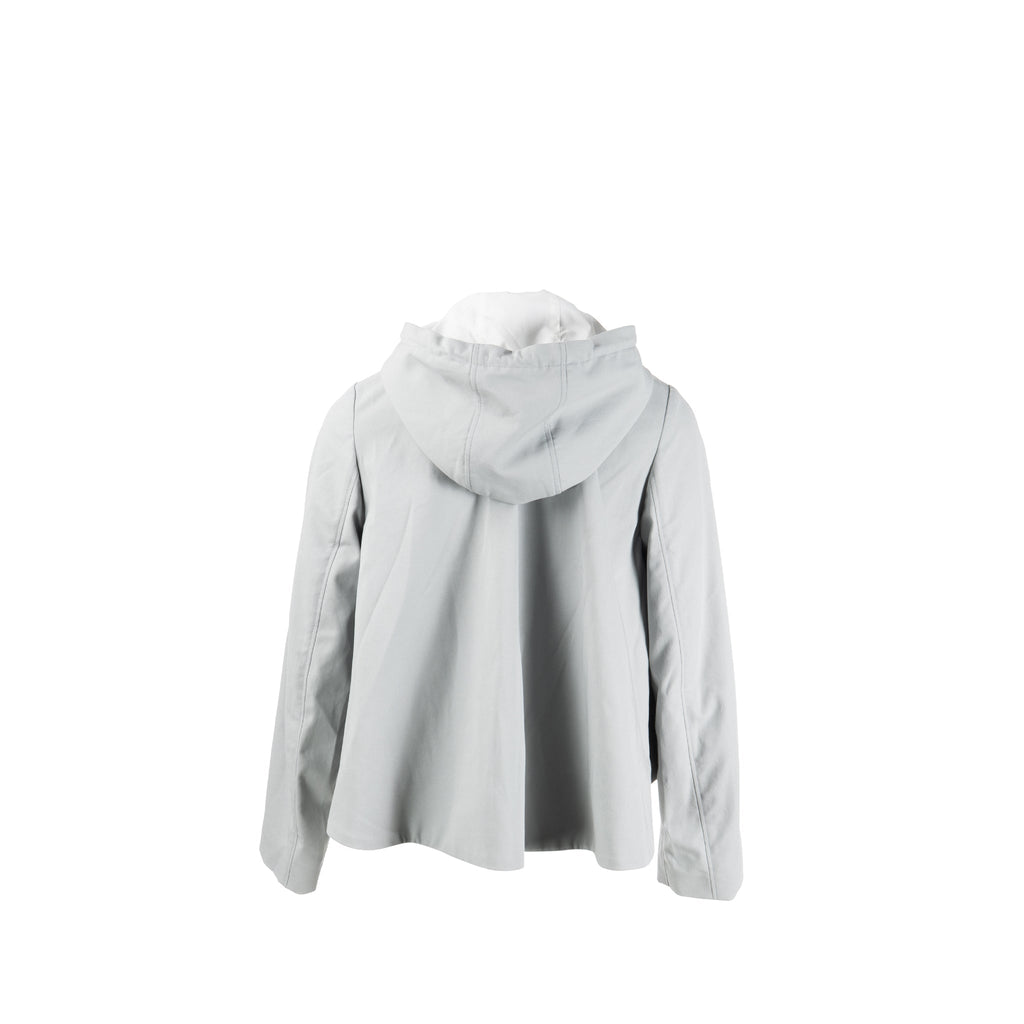 loewe-size-32-cropped-hooded-jacket-cotton-light-grey