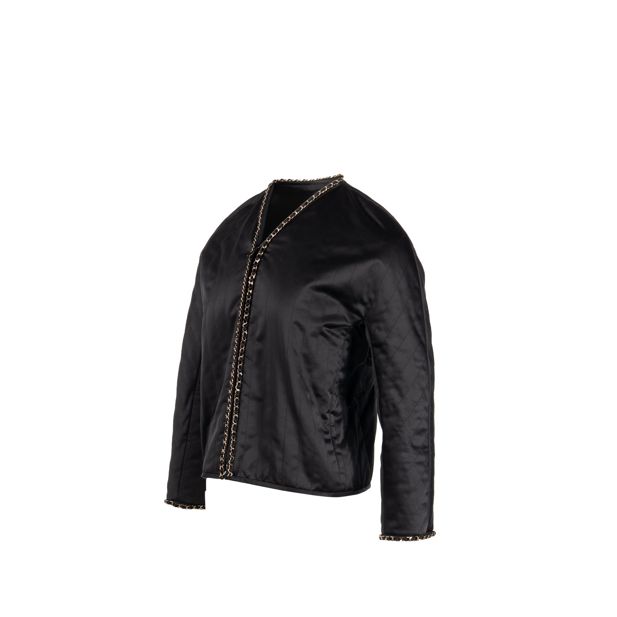 chanel-size-34-chain-detailed-jacket-polyester-black-lghw