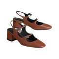 HERMÈS JACKIE PUMP BROWN & TAN