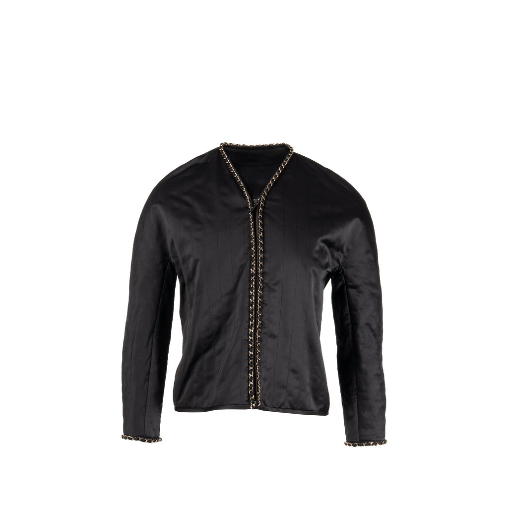 chanel-size-34-chain-detailed-jacket-polyester-black-lghw