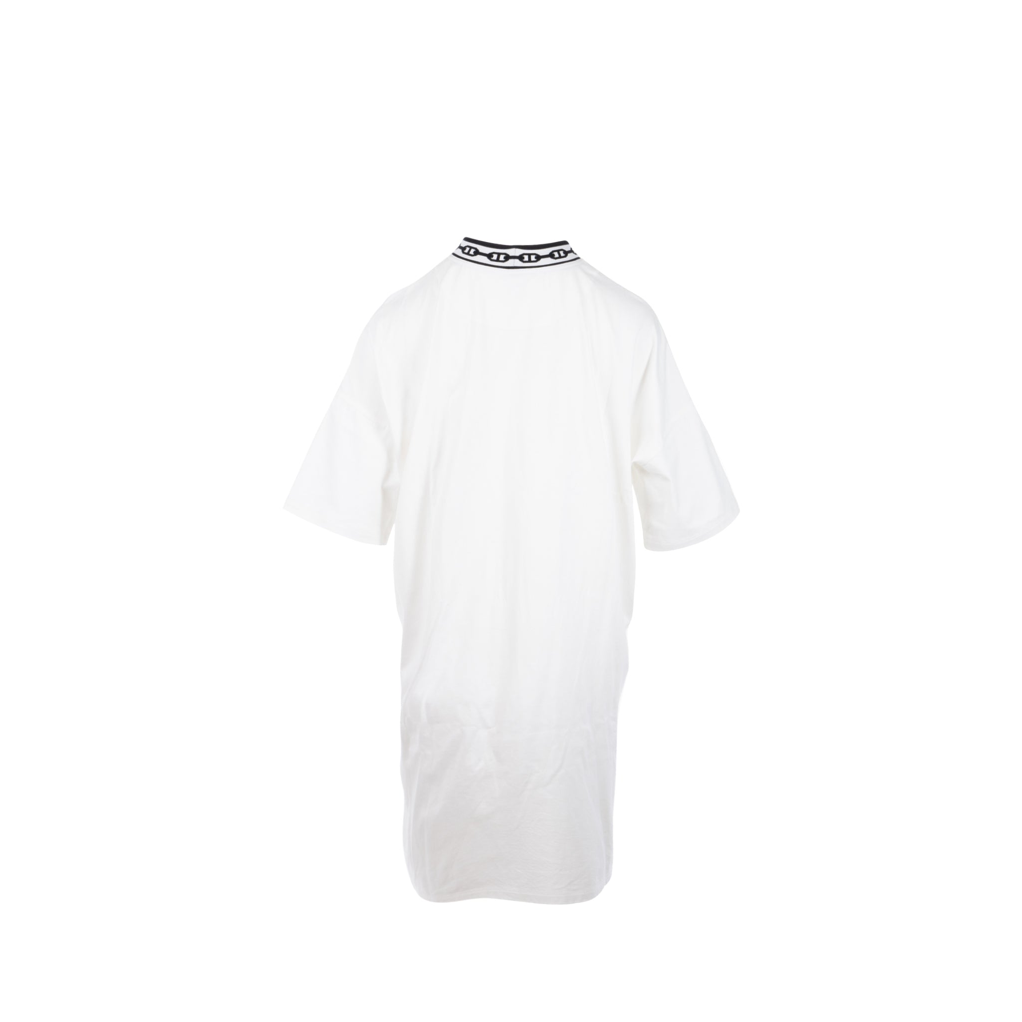 hermes-size-42-robe-detail-chaine-ancre-jersey-dress-cotton-white-black