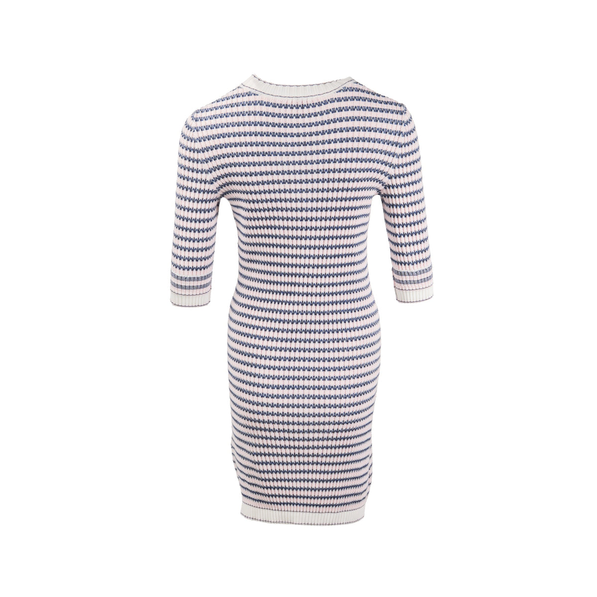 chanel-size-38-knit-mini-dress-cotton-multicolour-1