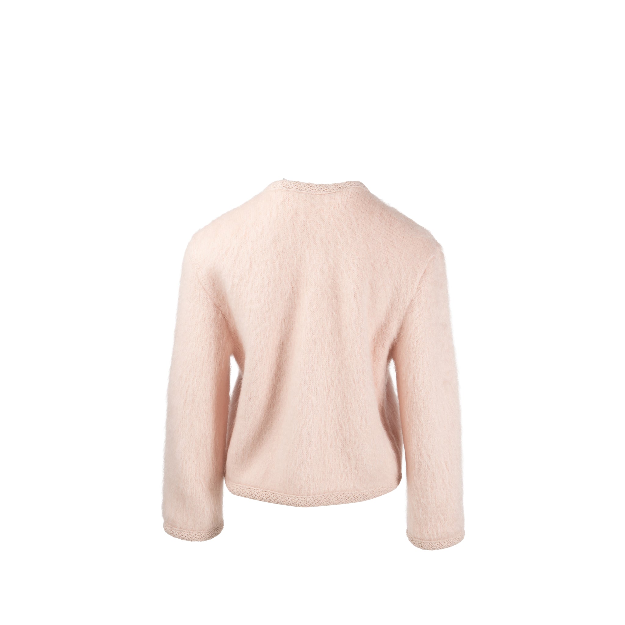 celine-size-m-chassuer-jacket-mohair-polyamide-wool-pale-pink-ghw