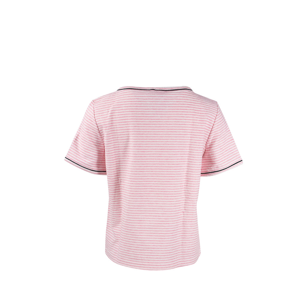 chanel-size-36-19c-la-pausa-striped-terrycl-t-shirt-cotton-polyamide-elastane-pink-white