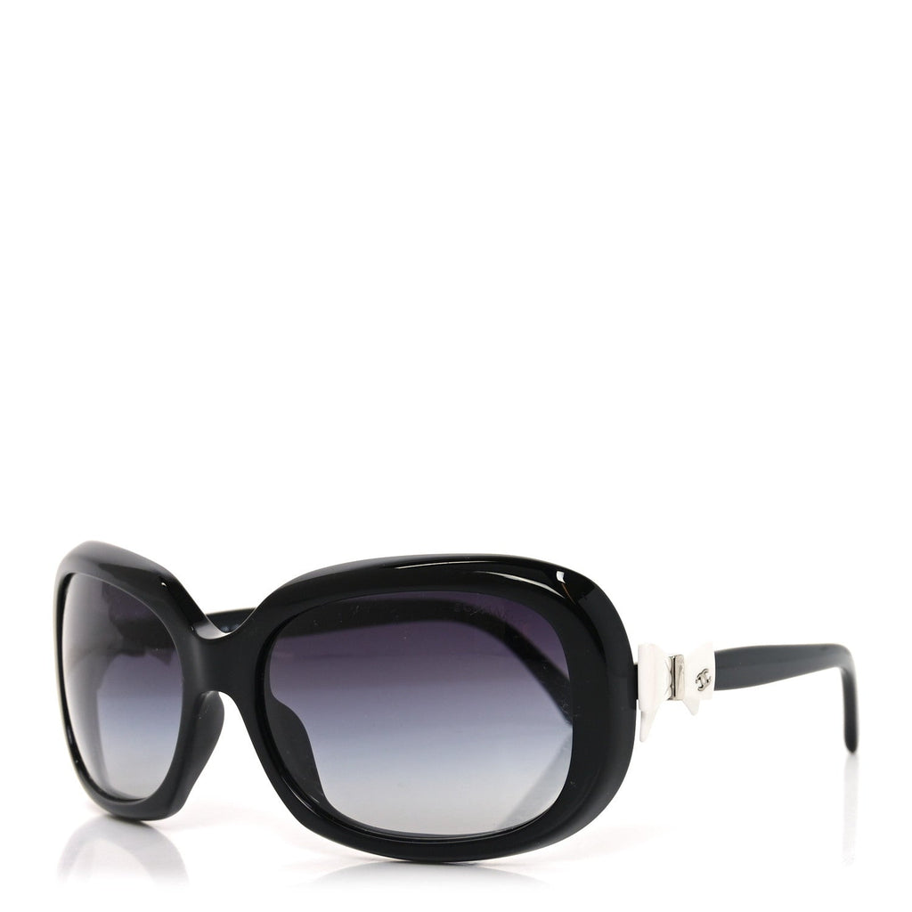 Chanel Square Sunglasses — Black – CC Bow 5170