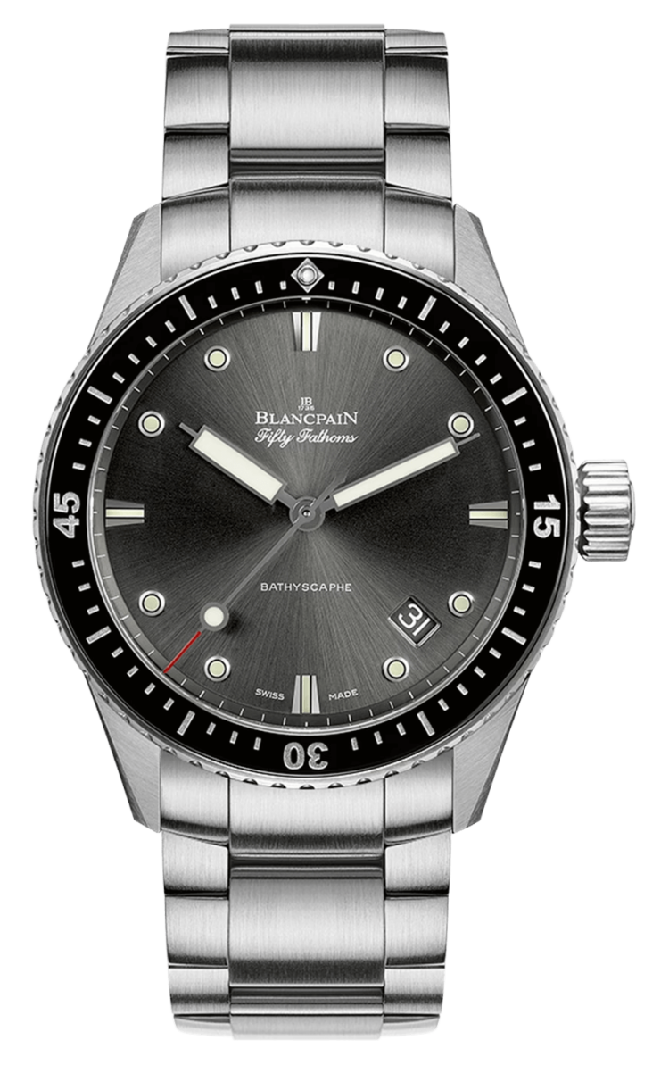 blancpain-fifty-fathoms-bathyscaphe-43mm-satin-brushed-steel-menos-watch-5000-1110-71s