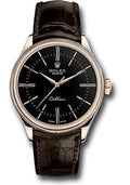 rolex-cellini-time-watch-everose-black-dial-brown-leather-strap-50505-bkbr