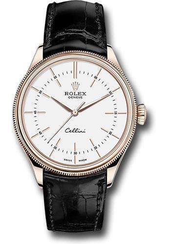 rolex-cellini-time-watch-everose-white-dial-black-leather-strap-50505-wbk