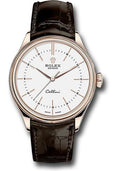 rolex-cellini-time-watch-everose-gold-white-dial-brown-leather-strap-50505-wbr