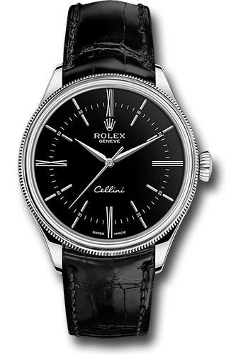 rolex-cellini-time-watch-white-gold-black-dial-black-leather-strap-50509-bkbk