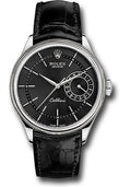 rolex-cellini-date-watch-white-gold-black-dial-black-leather-strap-50519-bkbk