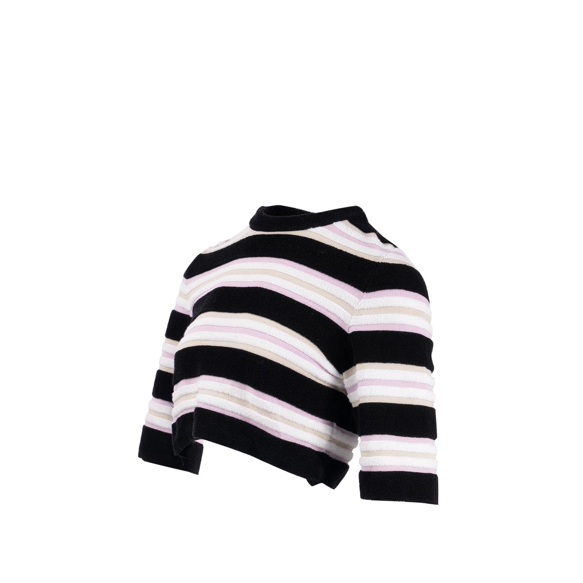 fendi-size-38-striped-cropped-top-viscose-cotton-multicolour