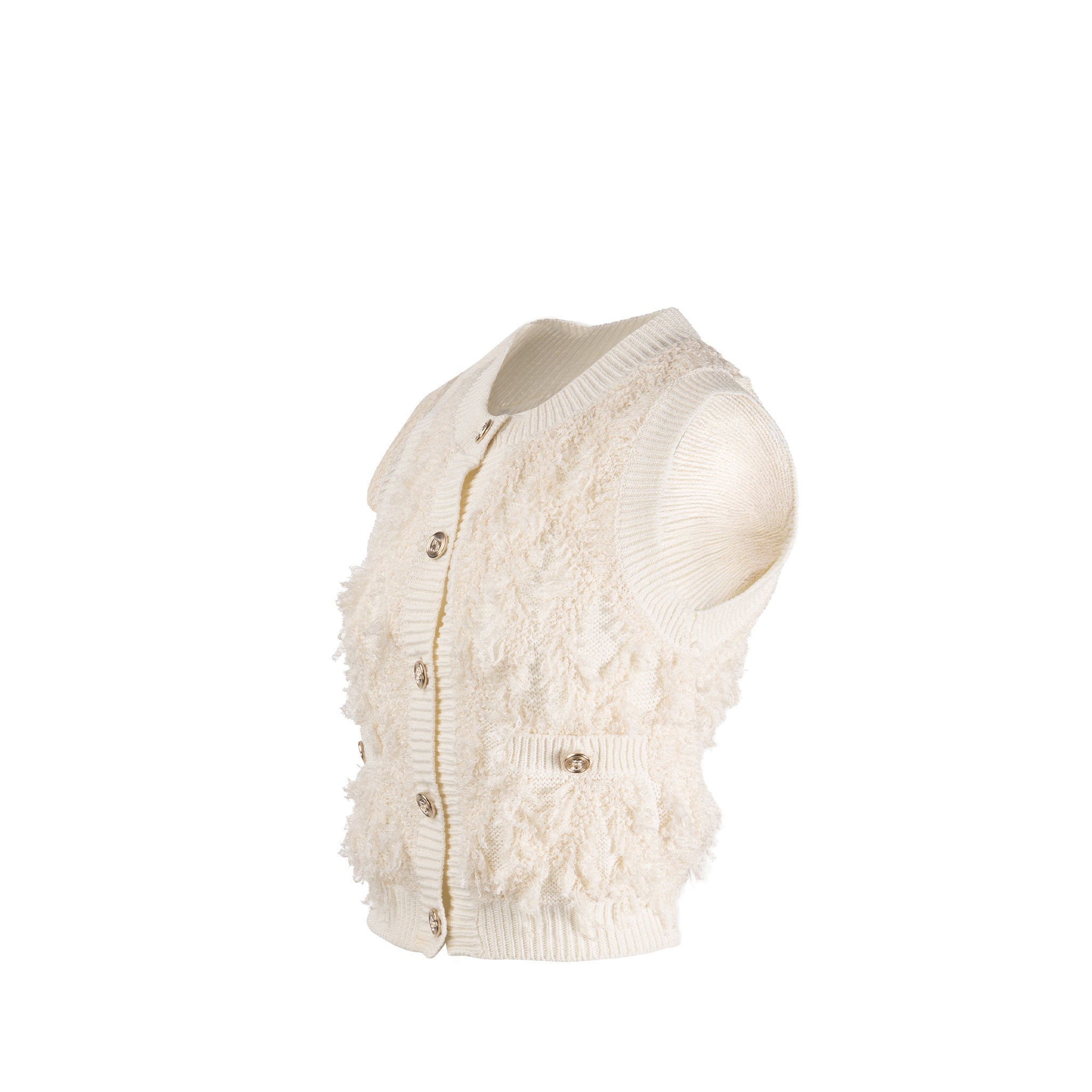 chanel-size-34-21s-no-5-button-sleeveless-top-cotton-ture-hemp-polyamide-ecru-lghw
