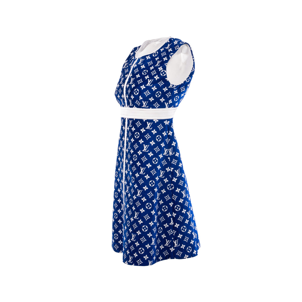 louis-vuitton-size-34-sleeveless-a-line-dress-blue-france