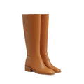 HERMÈS LASSO BOOT BEIGE TAN & CAMEL