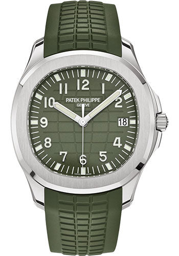 patek-philippe-aquanaut-42-2-mm-white-gold-khaki-green-embossed-dial-5168g-010