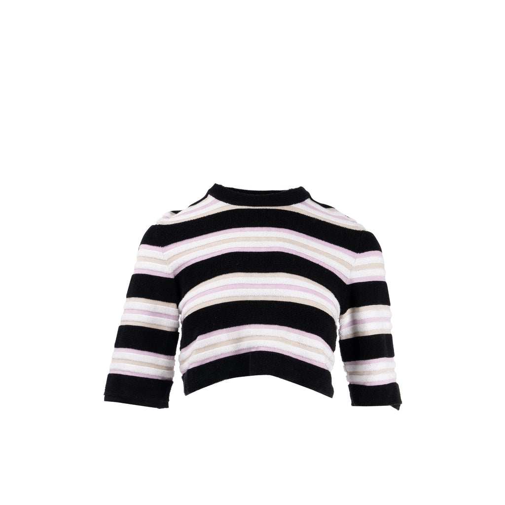 fendi-size-38-striped-cropped-top-viscose-cotton-multicolour